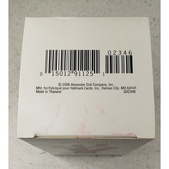 2006 HALLMARK KEEPSAKE MADAME ALEXANDER CHRISTMAS TEA DOLL ORNAMENT SERIES NO 11 - Picture 6 of 16